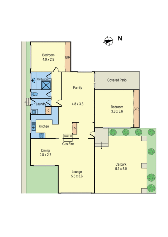 15 Kardinian Avenue, Cheltenham VIC 3192 - Floorplan