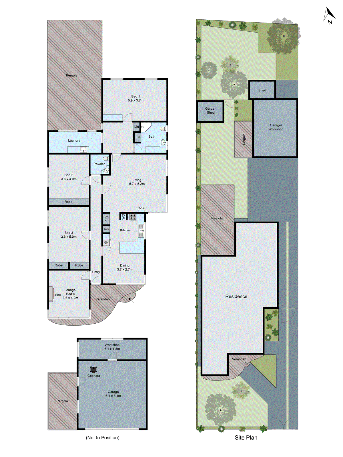 15 Karoomba Avenue, Herne Hill VIC 3218 - Floorplan