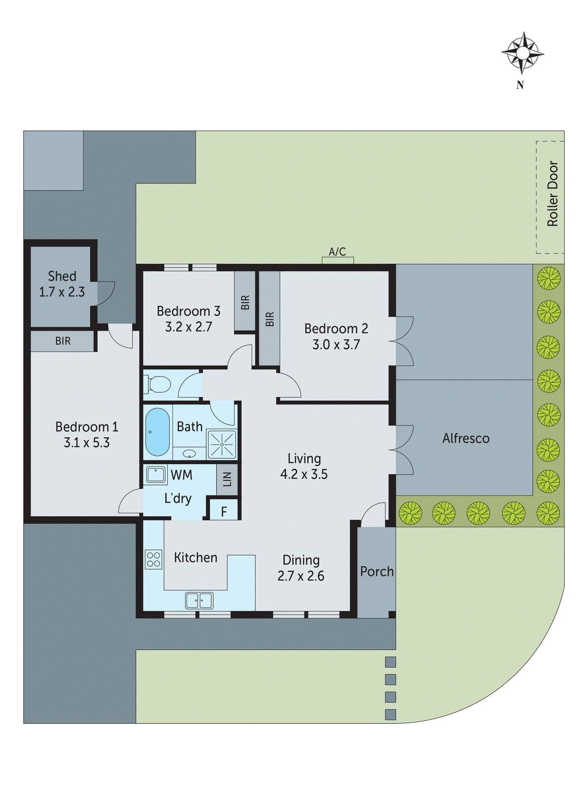 1/5 Katarina Place, Whittington VIC 3219 - Floorplan