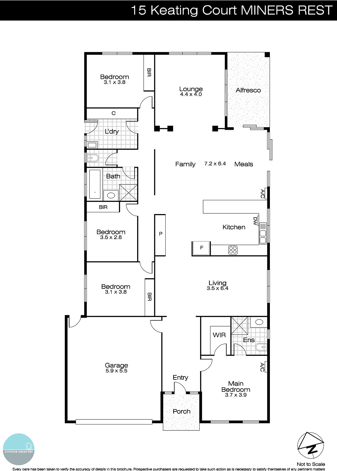 15 Keating Court, Miners Rest VIC 3352 - Floorplan