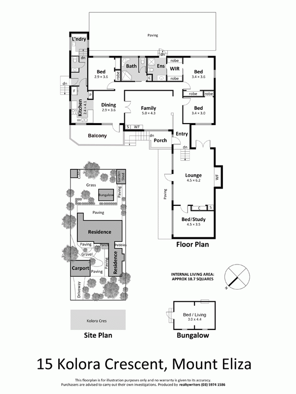 15 Kolora Crescent, MOUNT ELIZA VIC 3930 - Floorplan