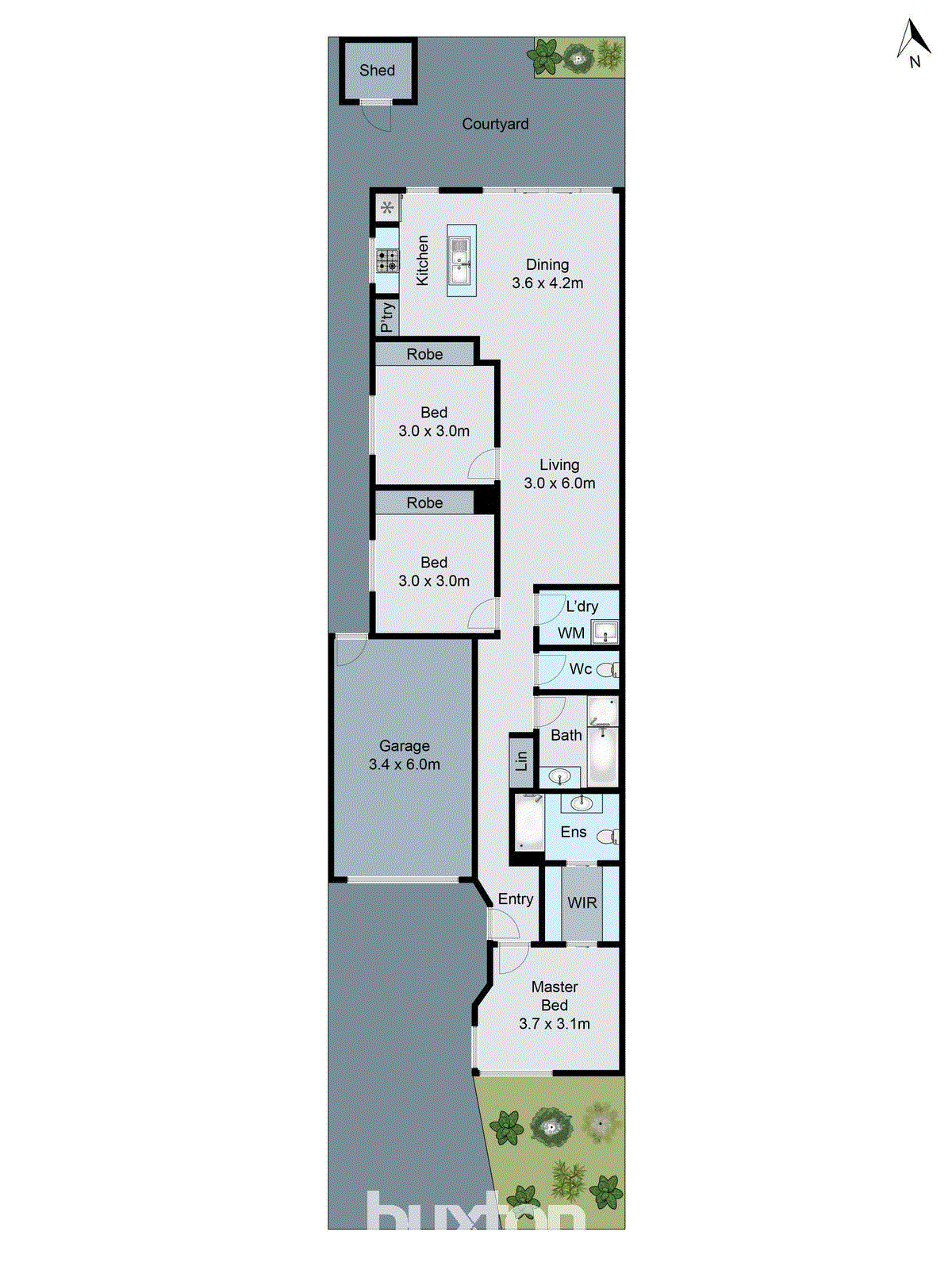 1/5 Kookaburra Drive, Armstrong Creek VIC 3217 - Floorplan