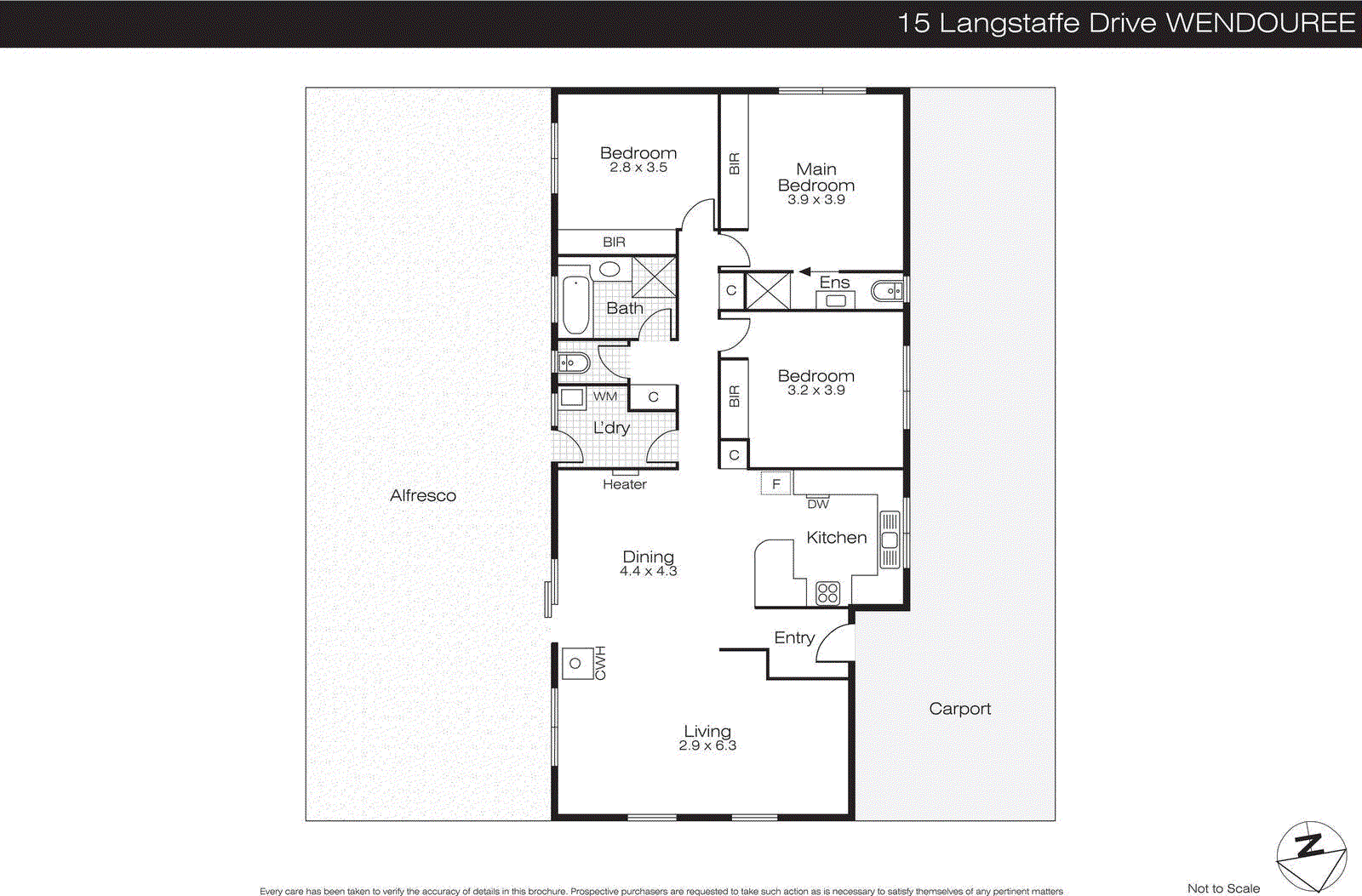 15 Langstaffe Drive, Wendouree VIC 3355 - Floorplan