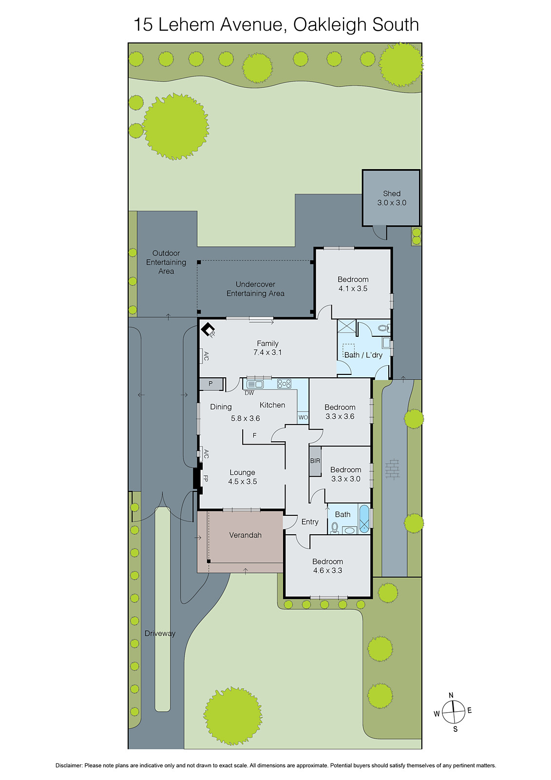 15 Lehem Avenue, Oakleigh South VIC 3167 - Floorplan
