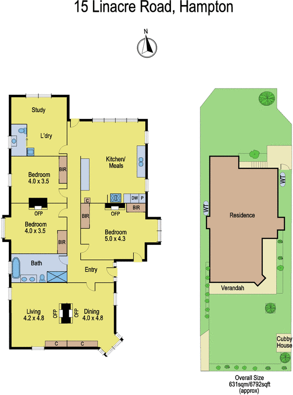 15 Linacre Road, Hampton VIC 3188 - Floorplan