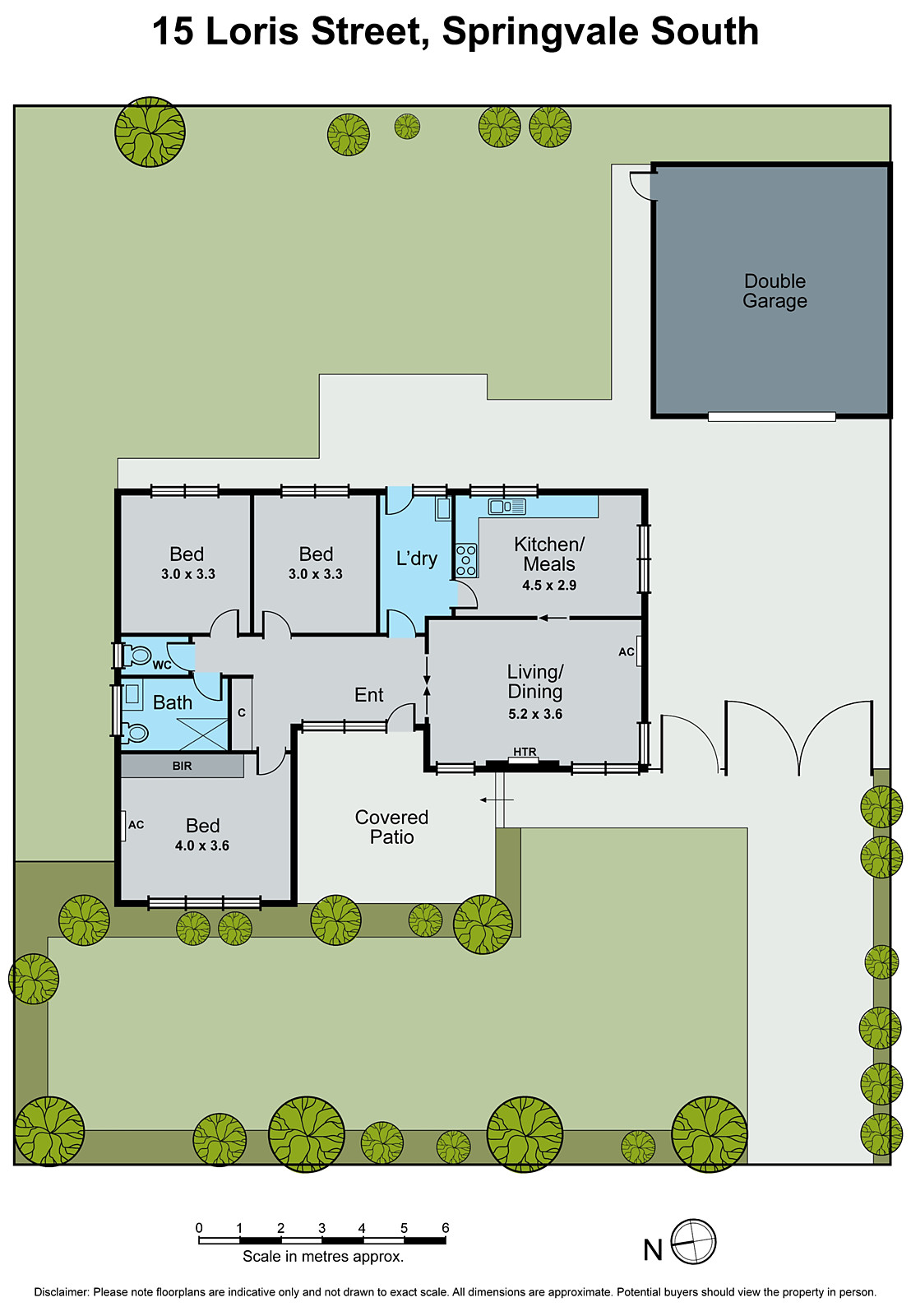 15 Loris Street, Springvale South VIC 3172 - Floorplan