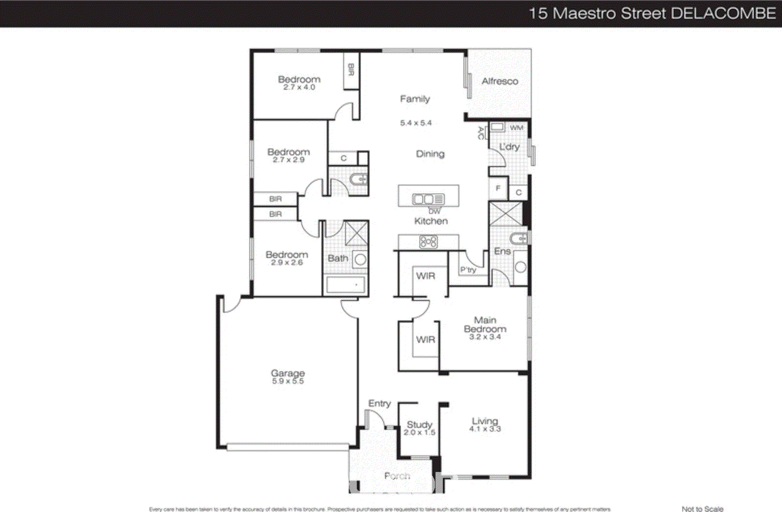 15 Maestro Court, Delacombe VIC 3356 - Floorplan