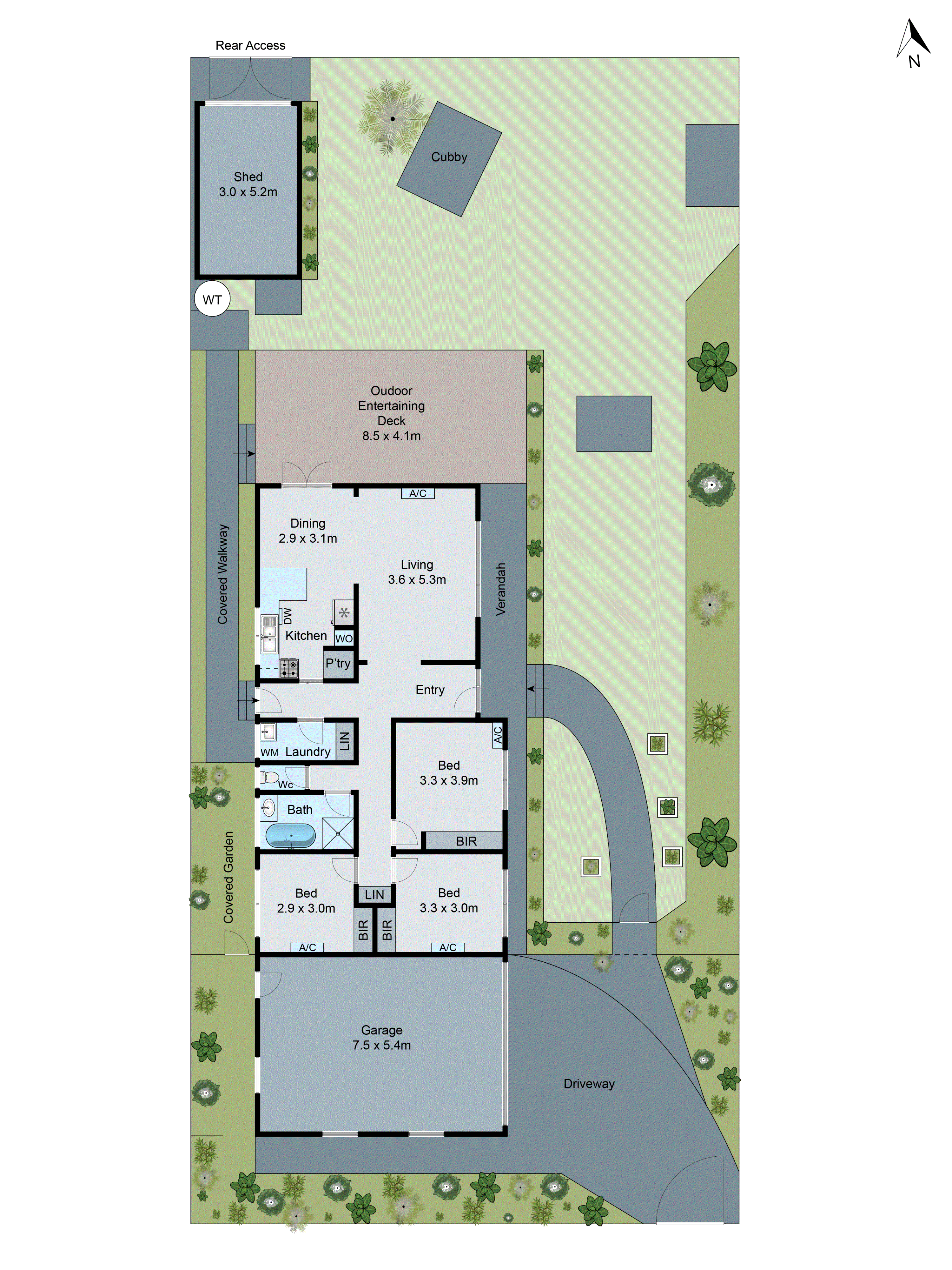 15 Marshalltown Road, Marshall VIC 3216 - Floorplan