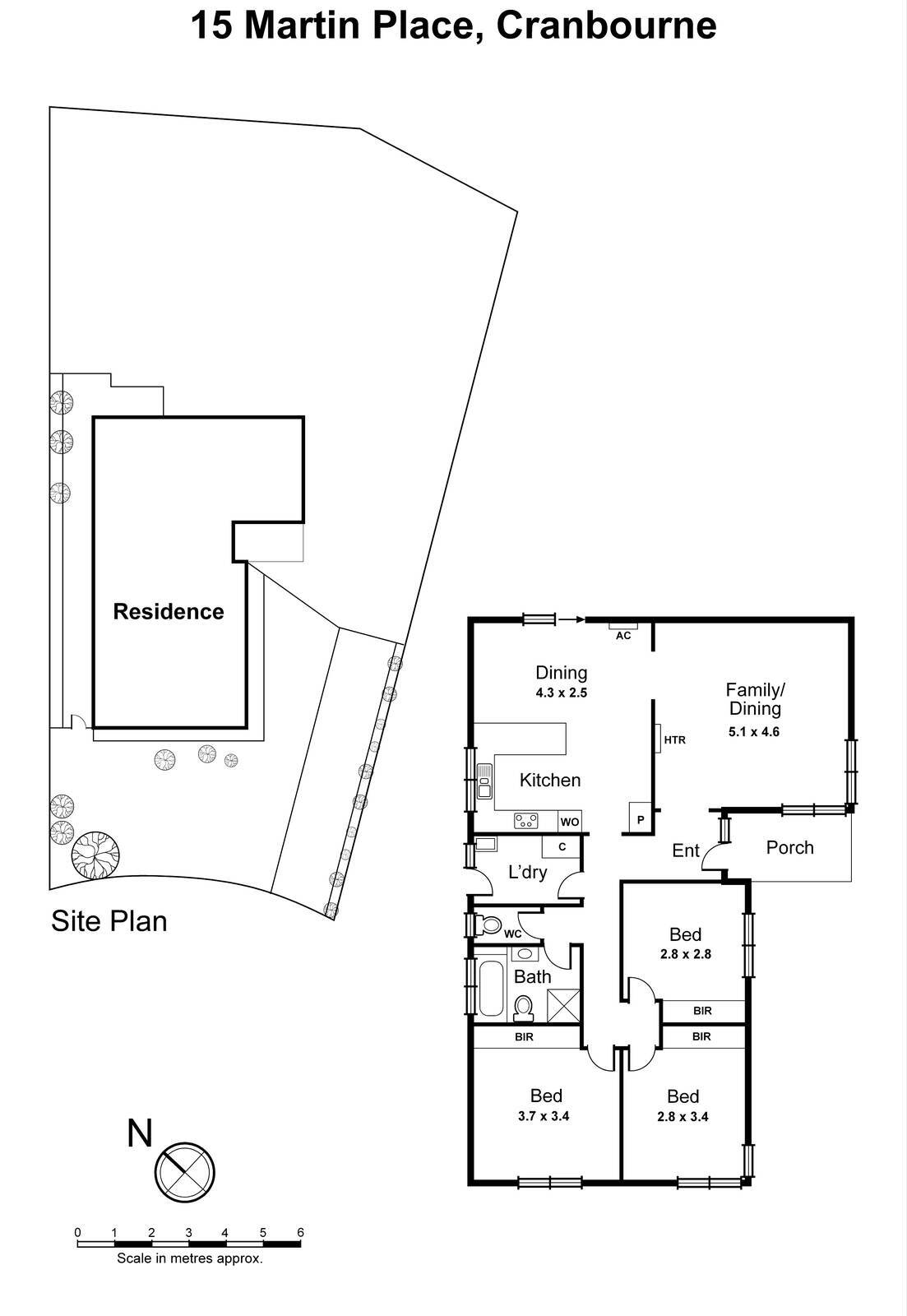 15 Martin Place, Cranbourne VIC 3977 - Floorplan
