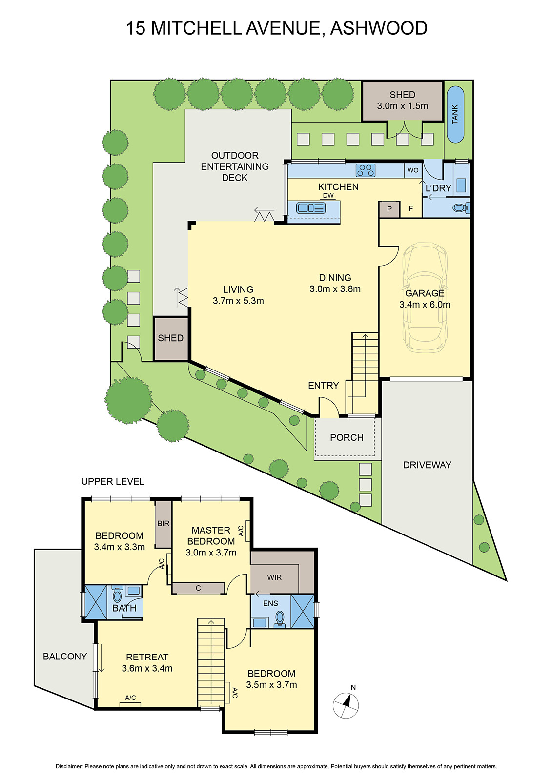 15 Mitchell Avenue, Ashwood VIC 3147 - Floorplan