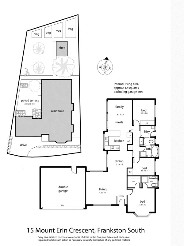15 Mount Erin Crescent, FRANKSTON SOUTH VIC 3199 - Floorplan