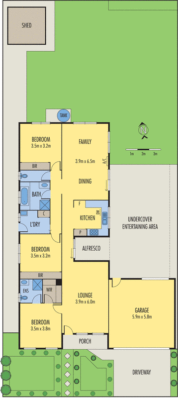 15 Muscovy Drive, Grovedale VIC 3216 - Floorplan