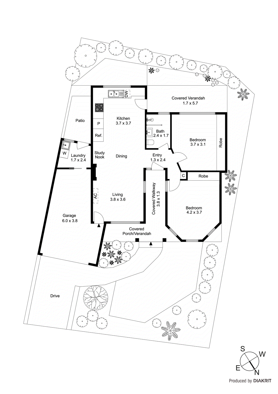 1/5 Neville Avenue, Seaford VIC 3198 - Floorplan