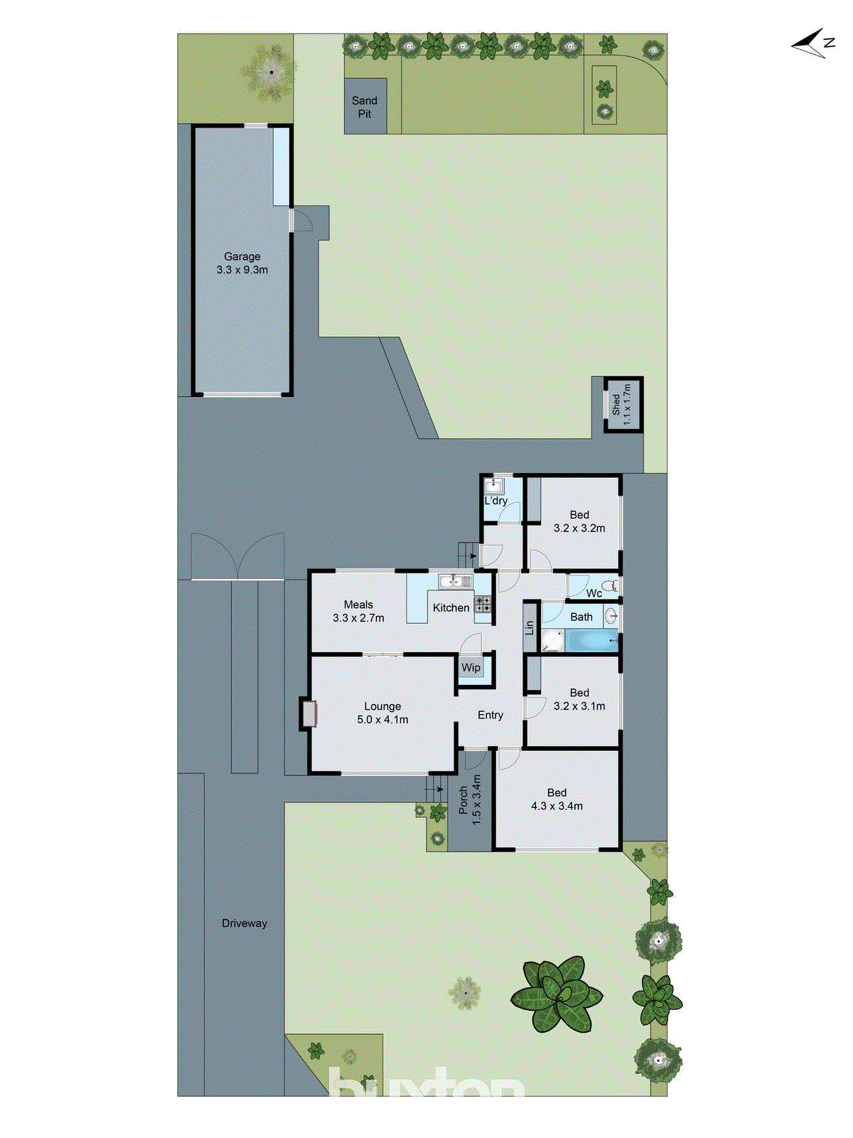 15 Northam Avenue, Highton VIC 3216 - Floorplan