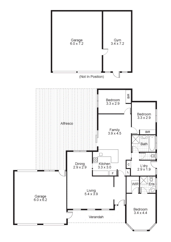 15 Parkside Road, Delacombe VIC 3356 - Floorplan