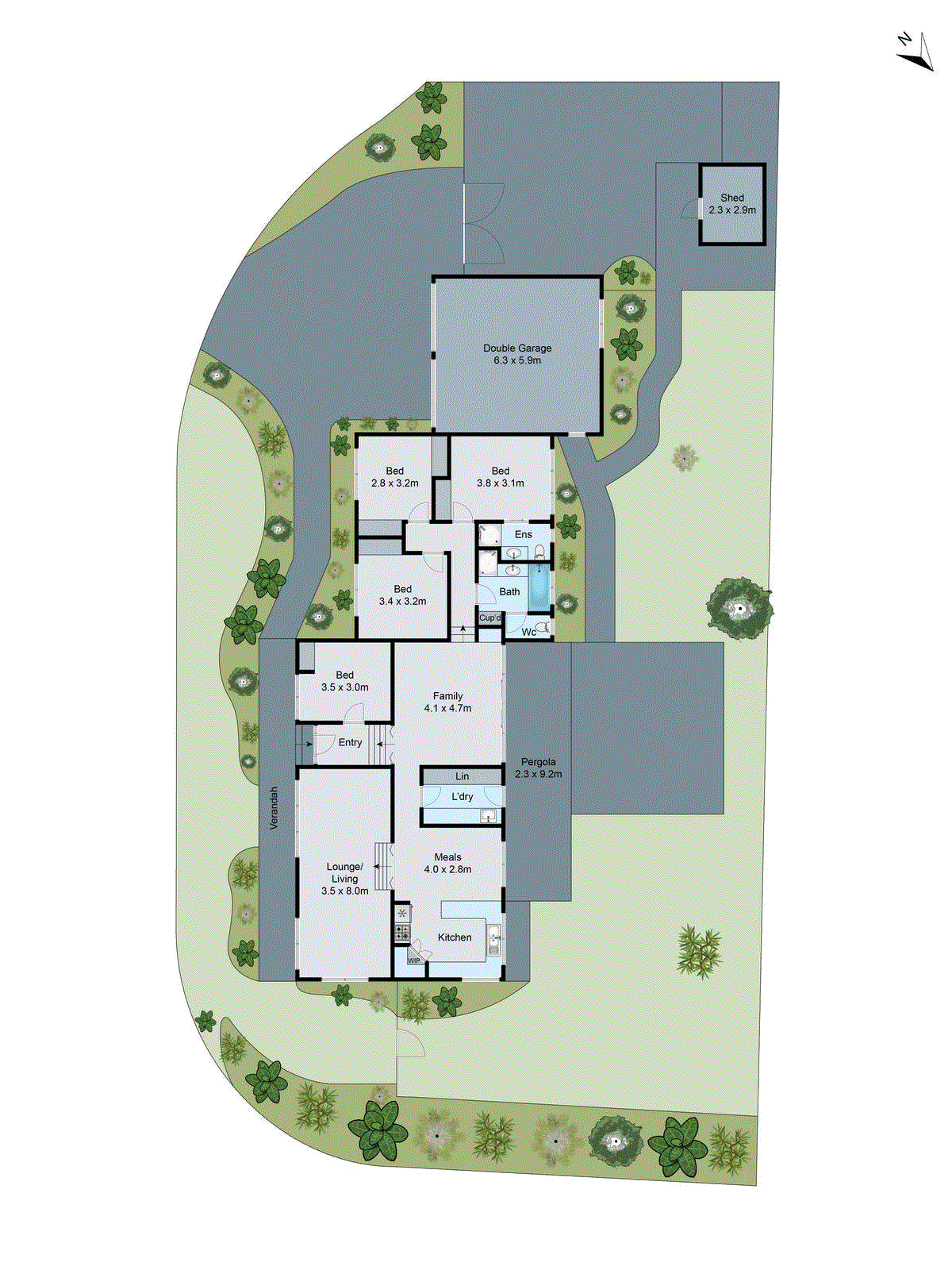 15 Pepperdine Way, Highton VIC 3216 - Floorplan