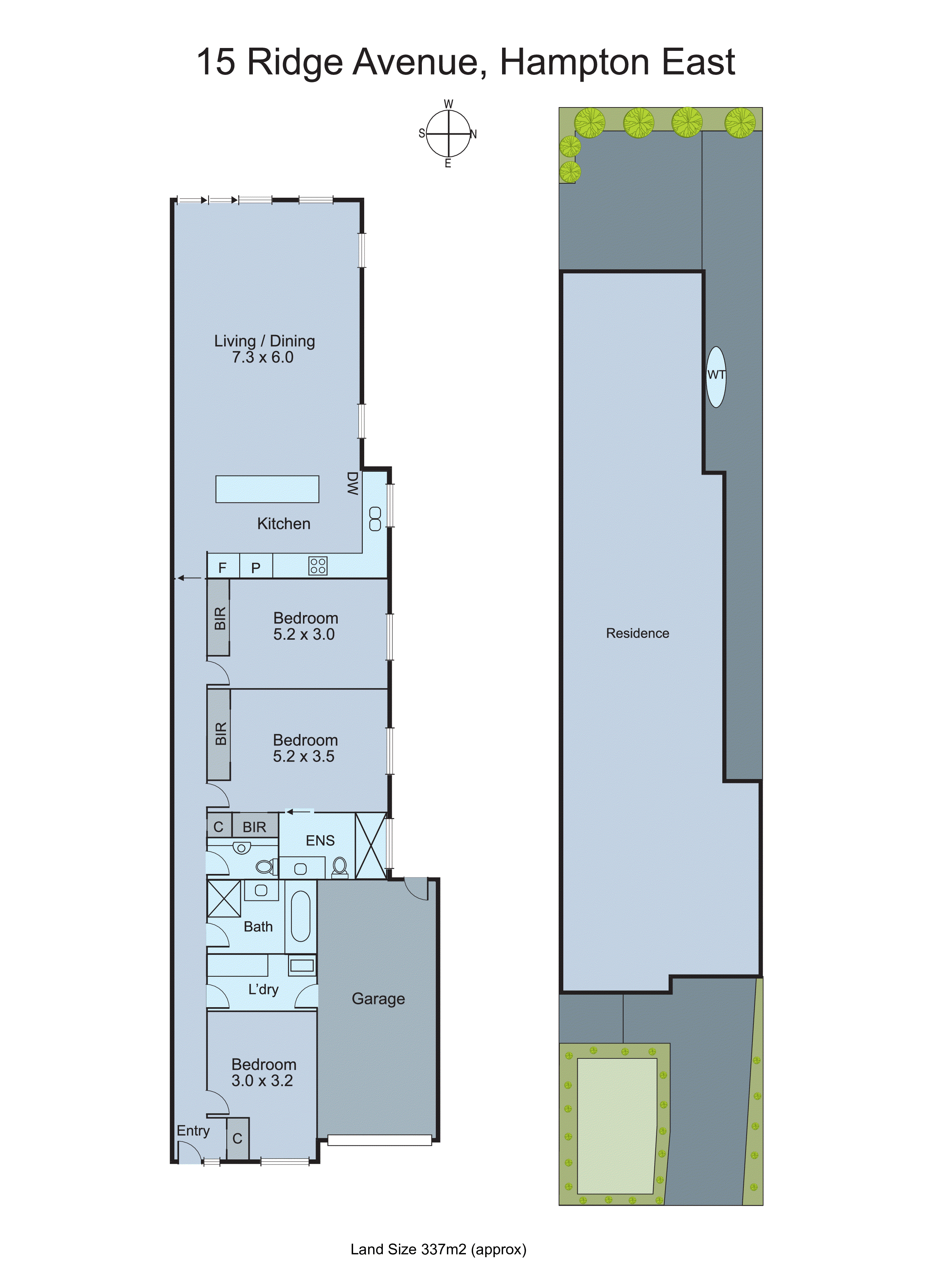 15 Ridge Avenue, Hampton East VIC 3188 - Floorplan
