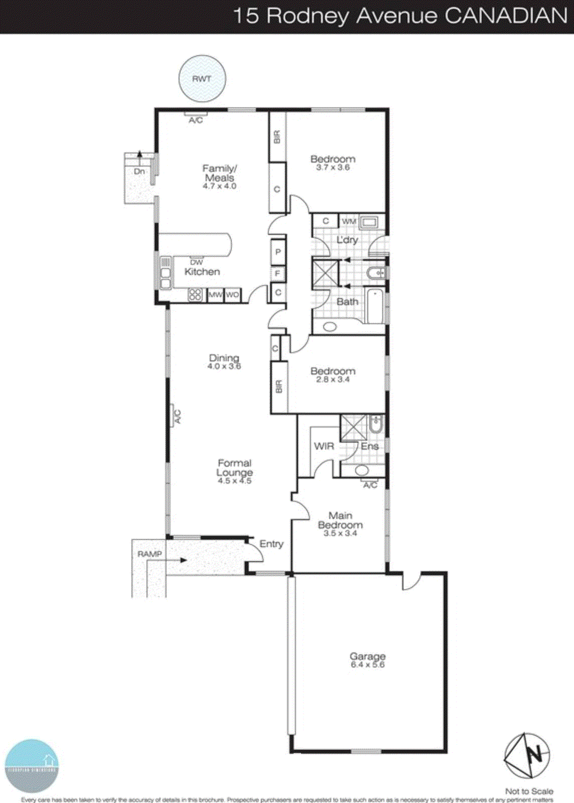 15 Rodney Avenue, Canadian VIC 3350 - Floorplan