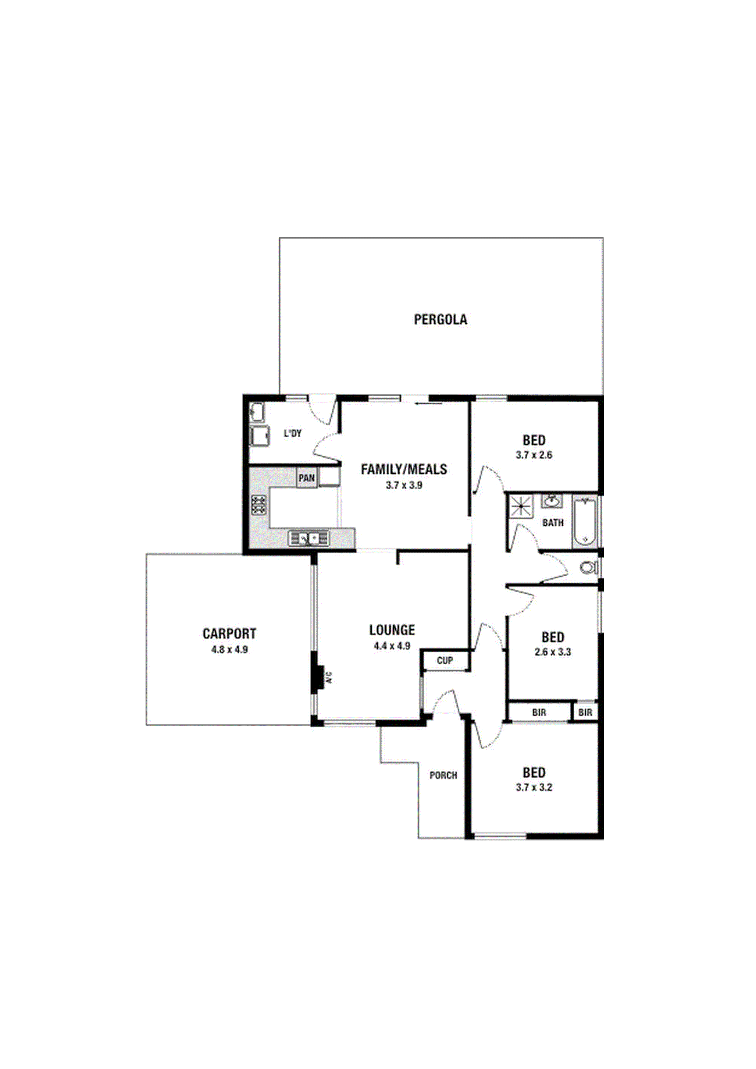 15 Rosewall Place, Clarinda VIC 3169 - Floorplan