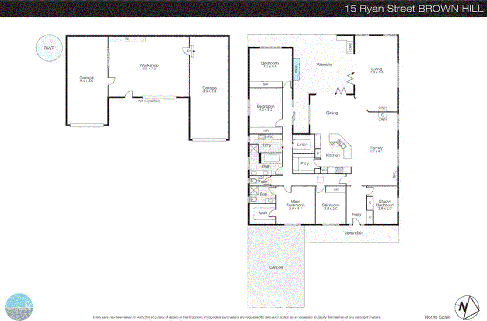 15 Ryan Street, Brown Hill VIC 3350 - Floorplan
