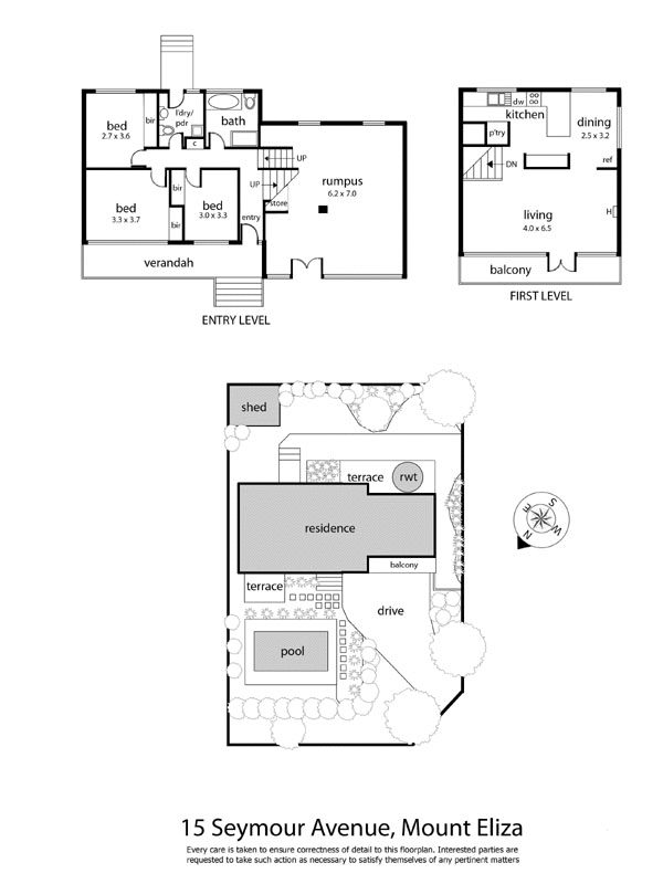 15 Seymour Avenue, MOUNT ELIZA VIC 3930 - Floorplan