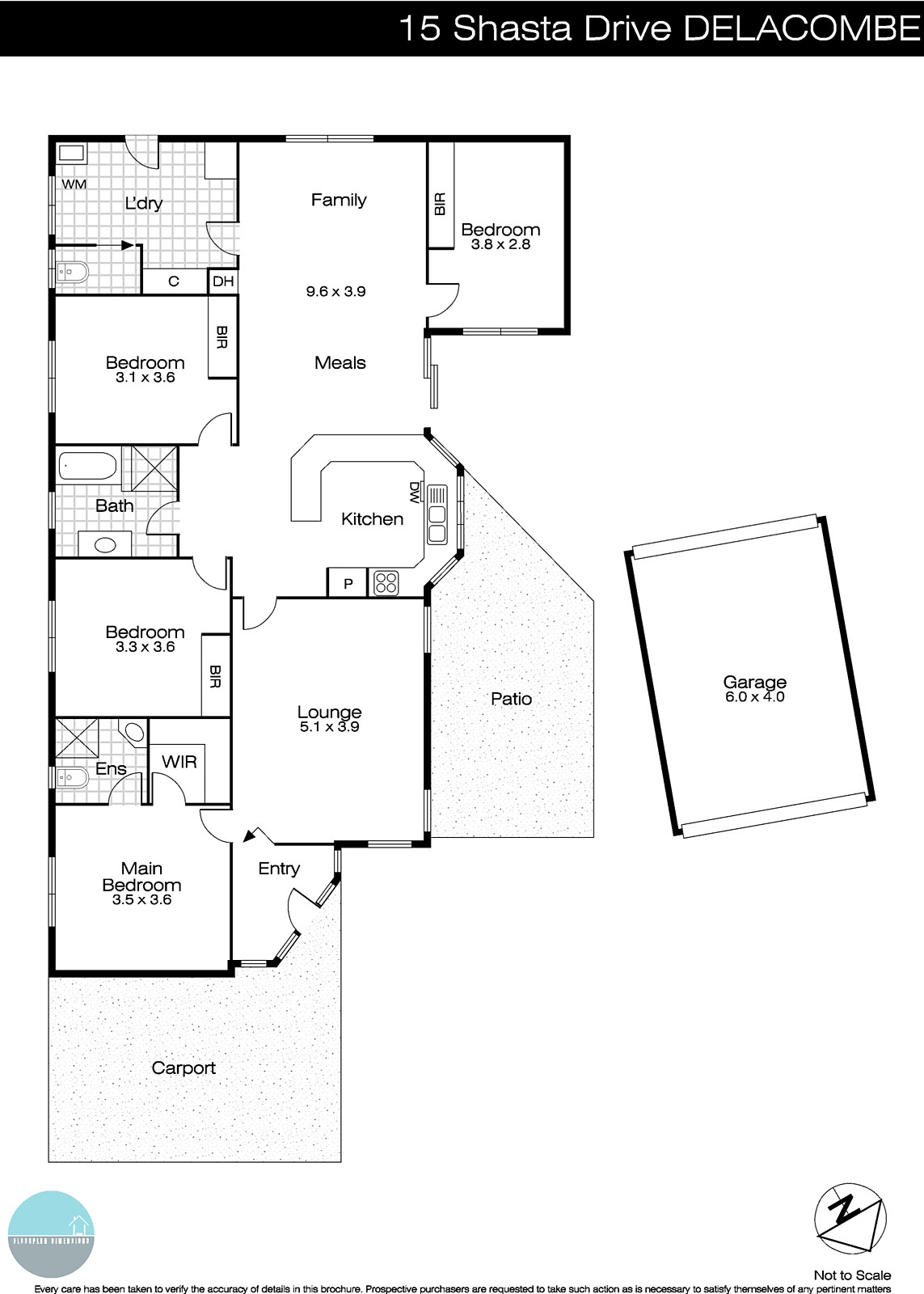 15 Shasta Drive, Delacombe VIC 3356 - Floorplan