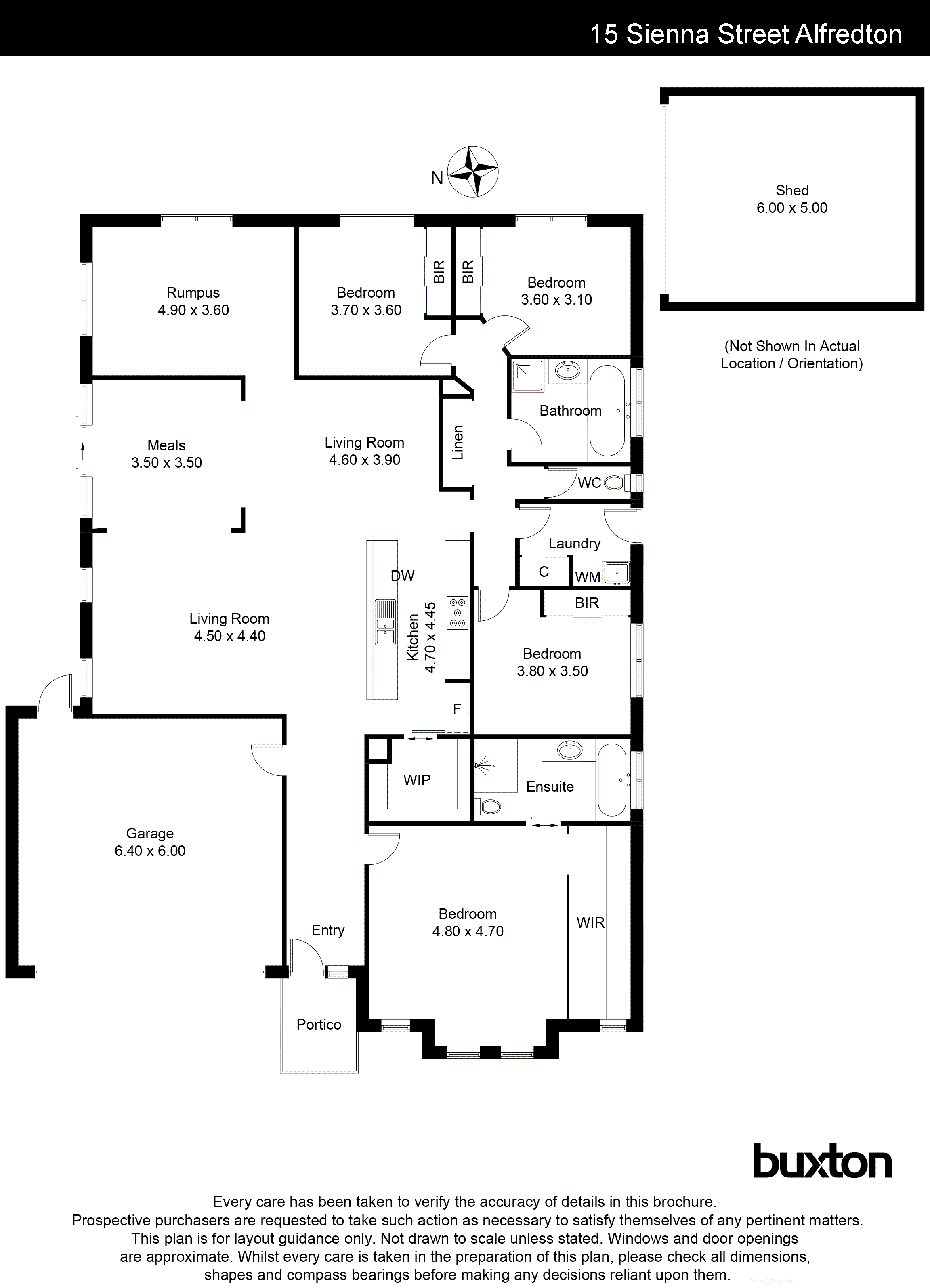 15 Sienna Street, Alfredton VIC 3350 - Floorplan