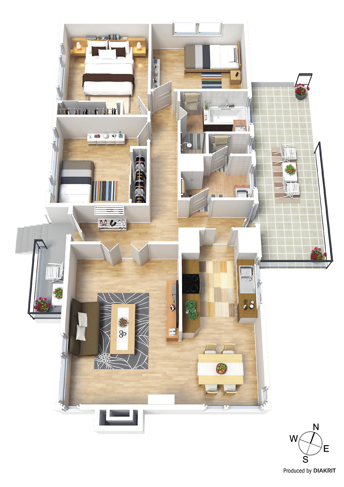 15 Sixth Avenue, Burwood VIC 3125 - Floorplan