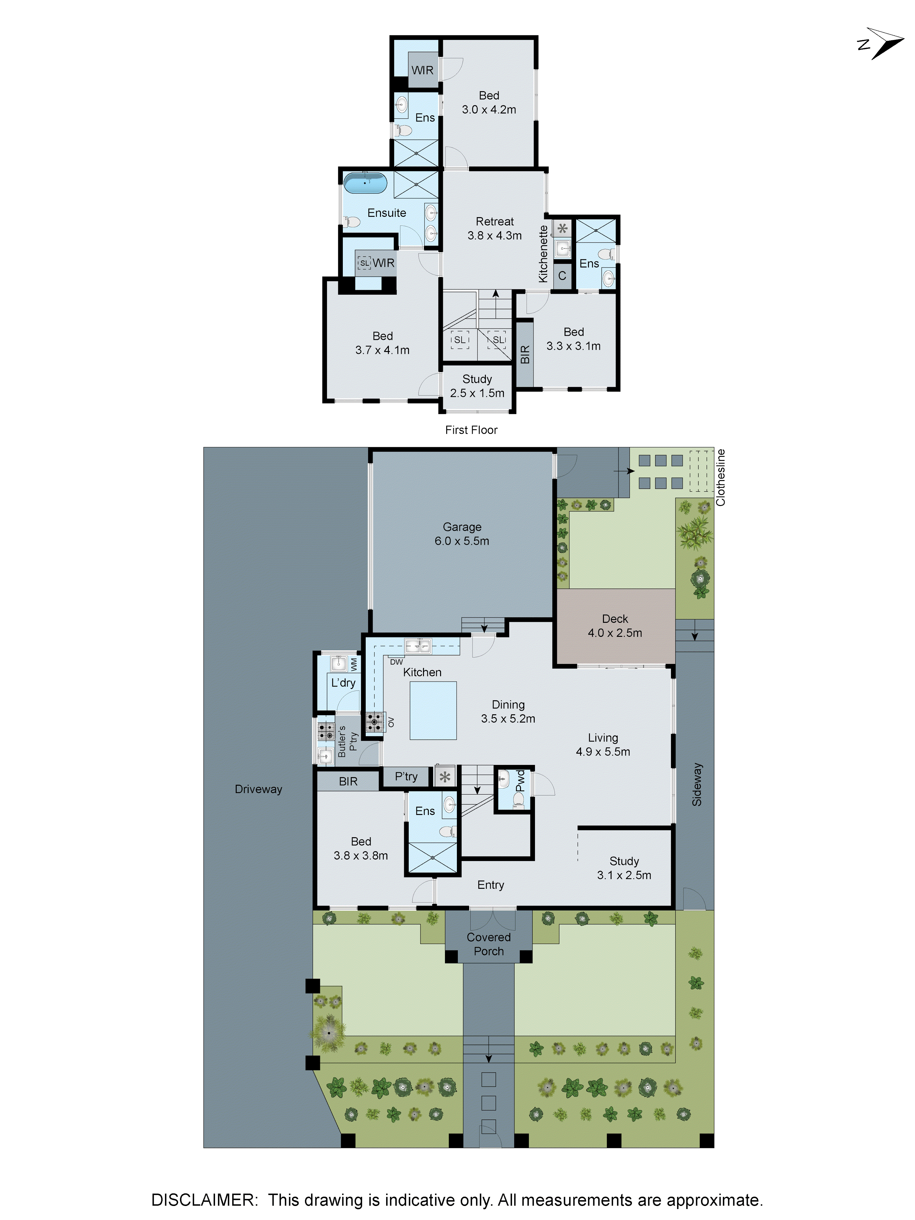 1/5 Smyth Street, Mount Waverley VIC 3149 - Floorplan
