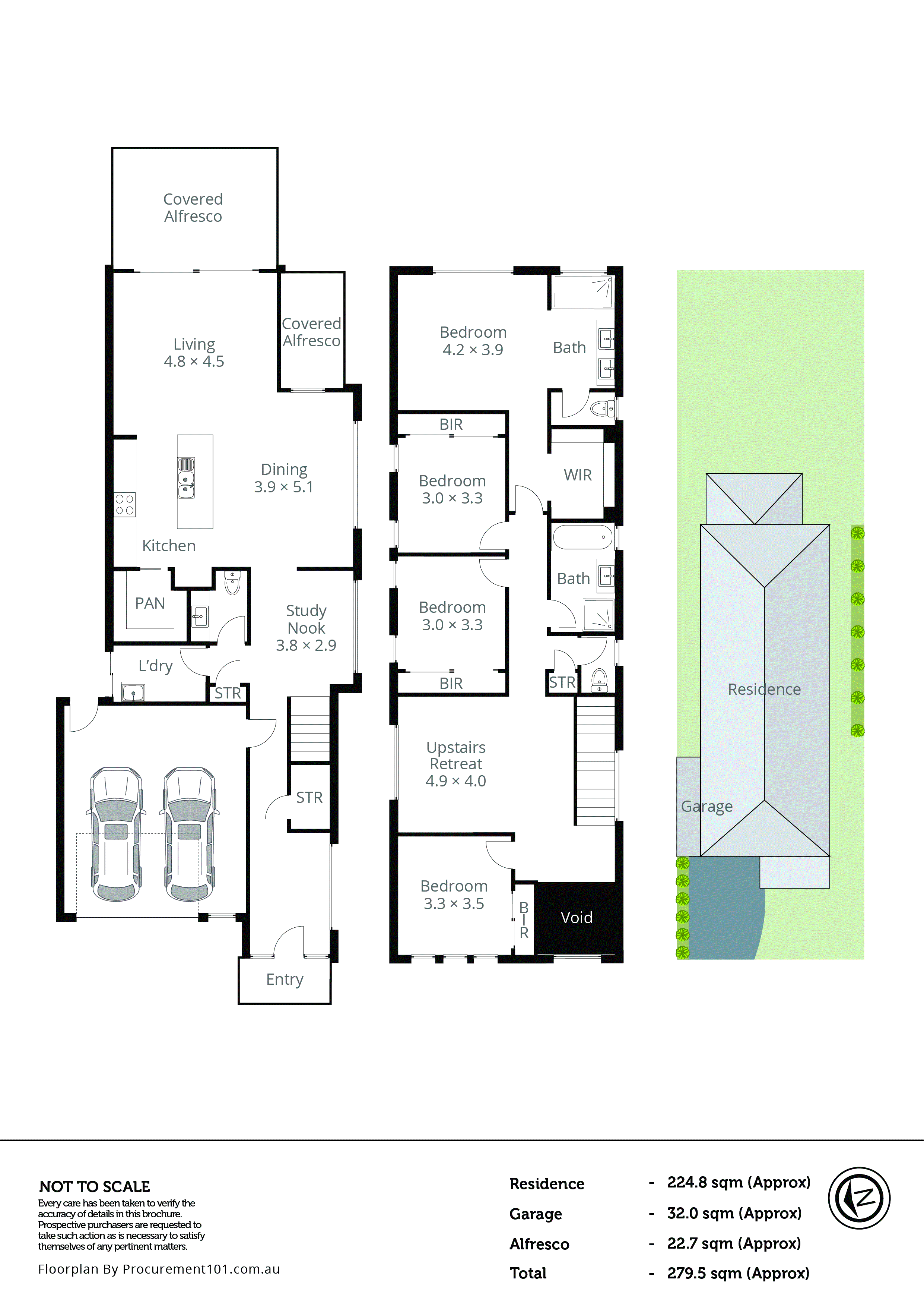 15 Soho Court, Keysborough VIC 3173 - Floorplan