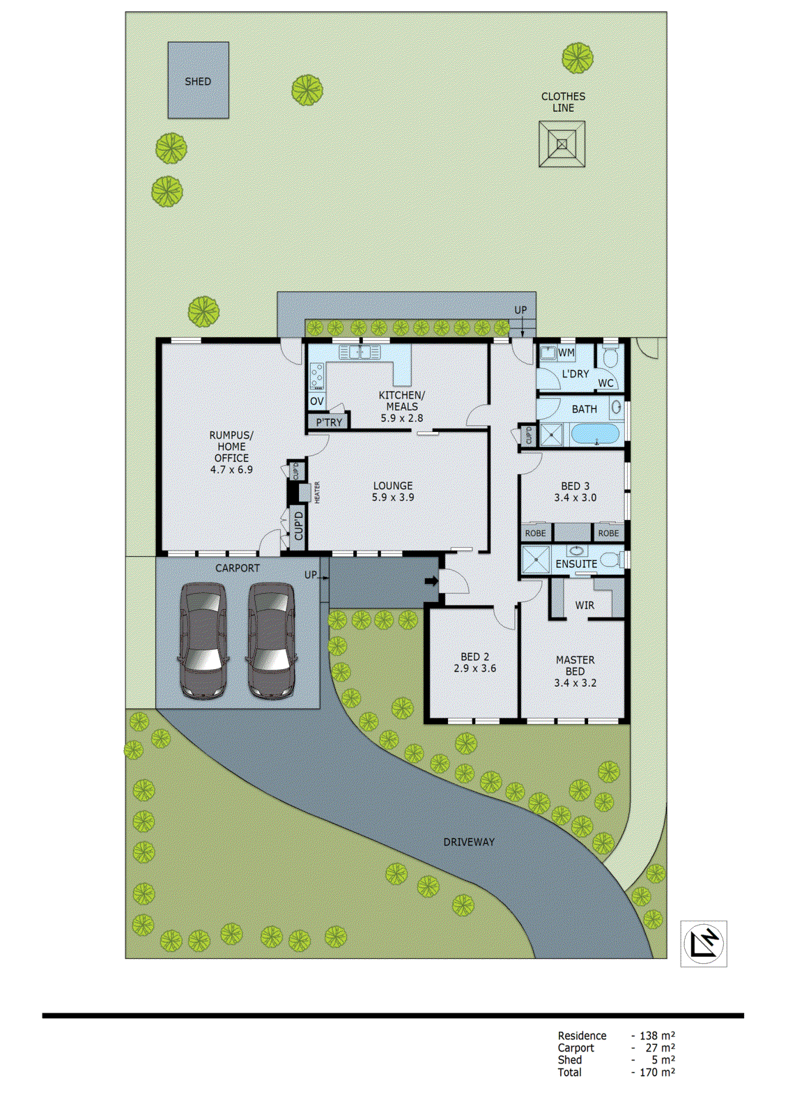 15 Southern Drive, Dingley Village VIC 3172 - Floorplan