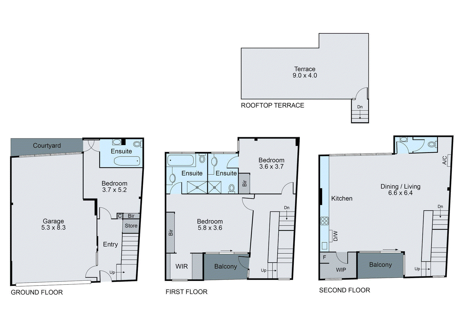 15 St Matthews Way, Prahran VIC 3181 - Floorplan