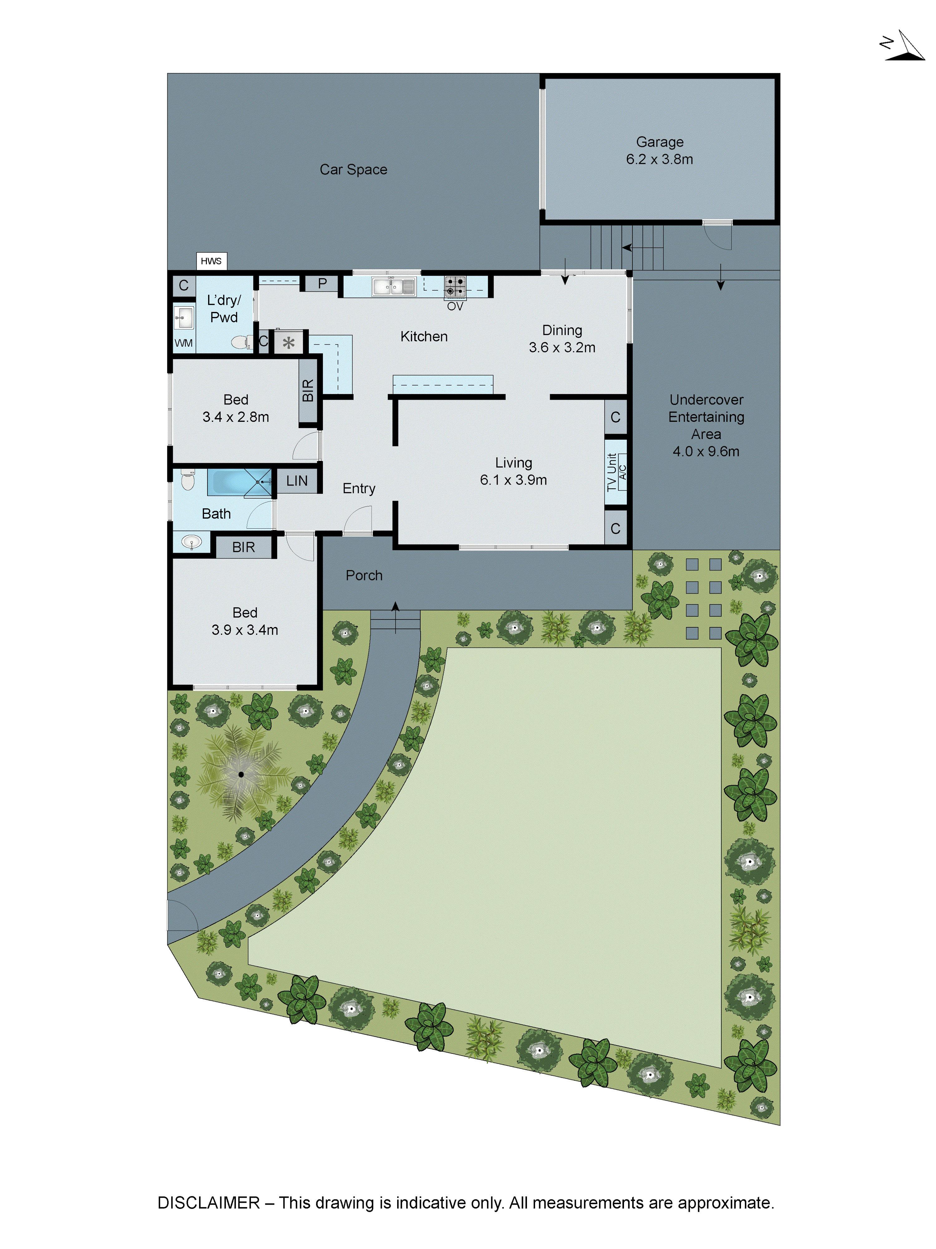 1/5 Stapley Crescent, Chadstone VIC 3148 - Floorplan