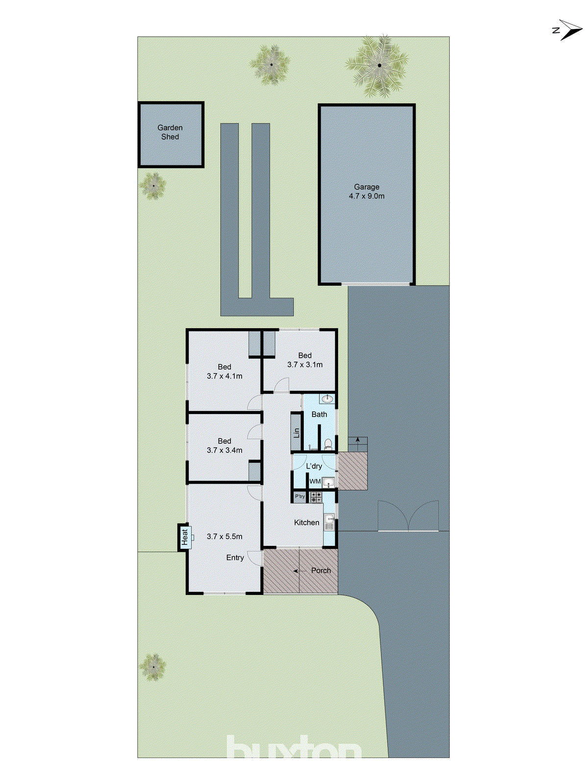 15 Staverly Road, Herne Hill VIC 3218 - Floorplan