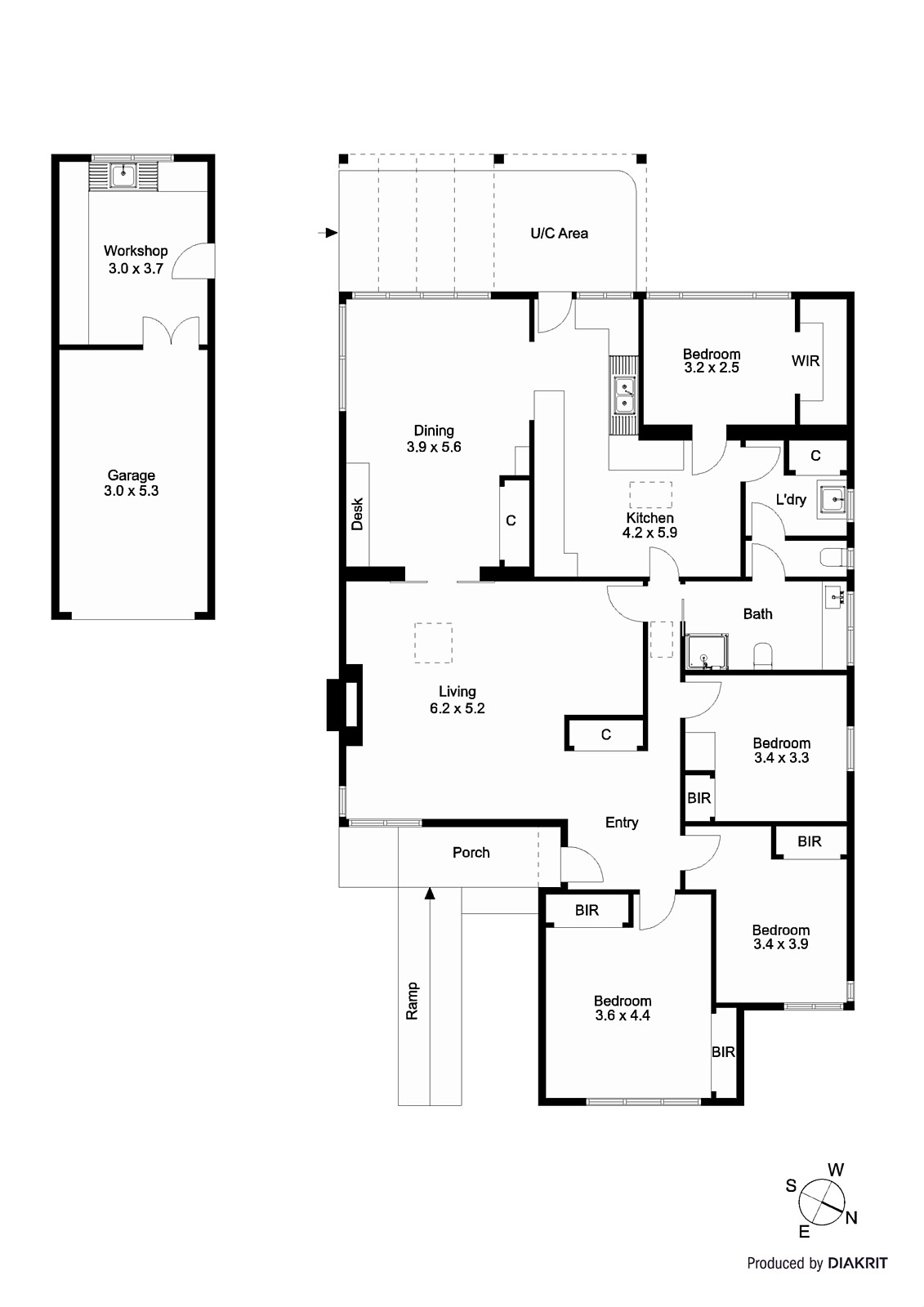 15 Stonehaven Crescent, Hampton East VIC 3188 - Floorplan
