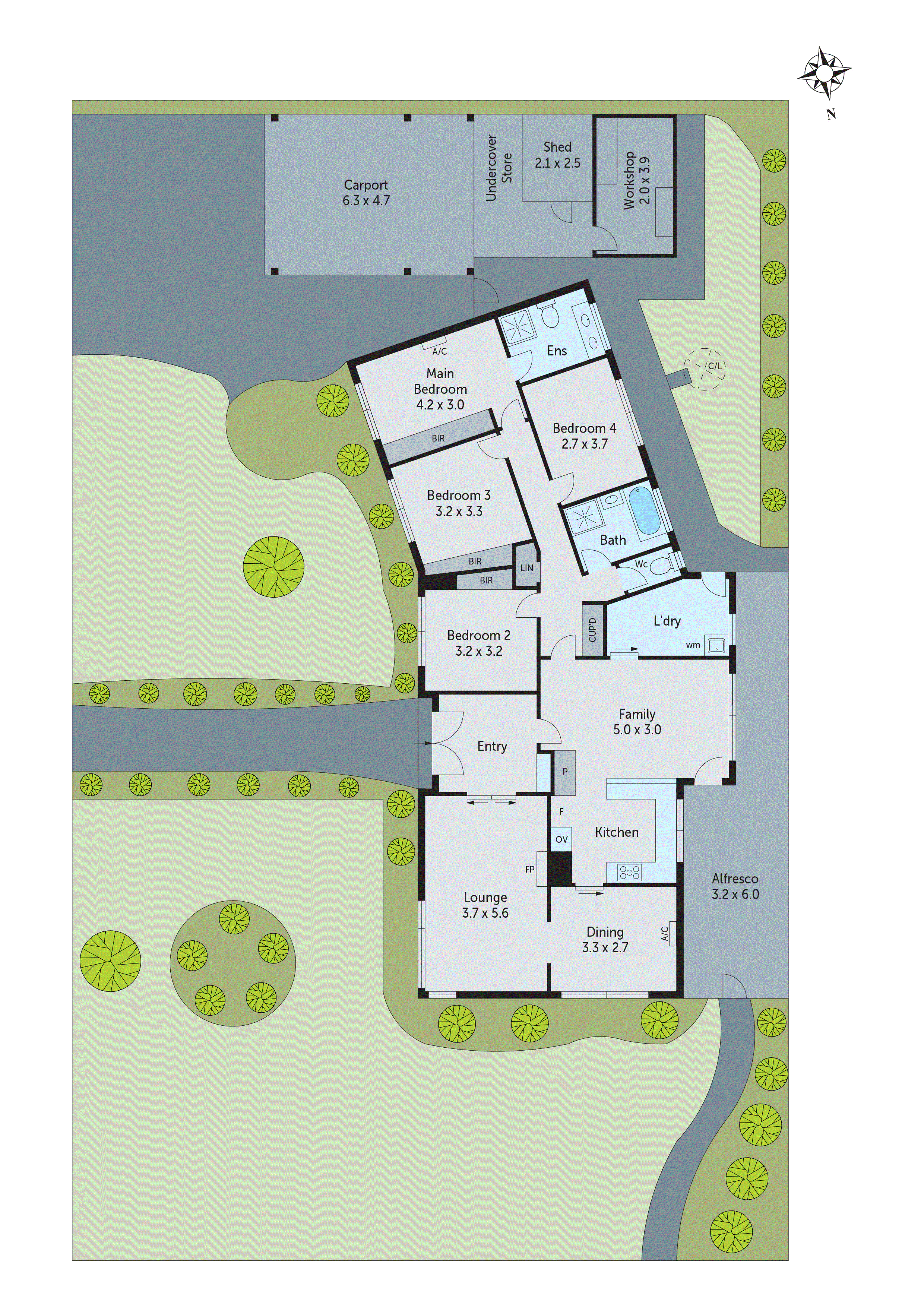 15 Stork Avenue, Belmont VIC 3216 - Floorplan