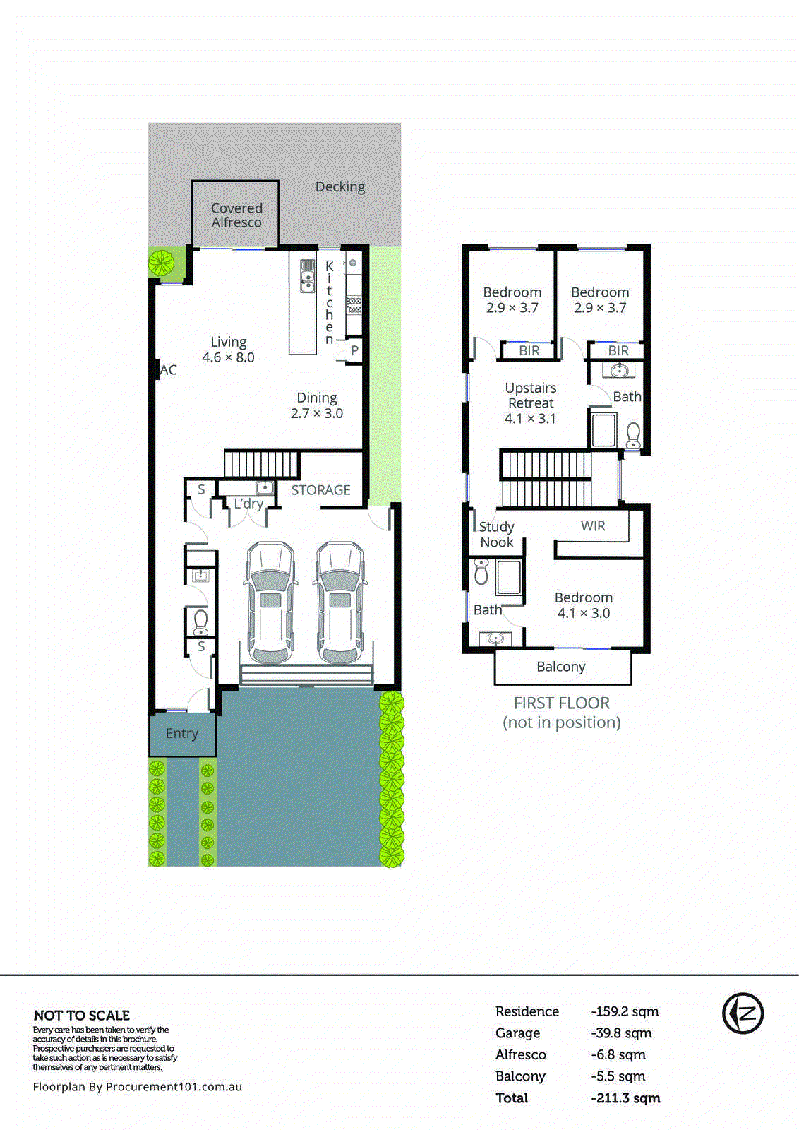15 Talisker Street, Keysborough VIC 3173 - Floorplan