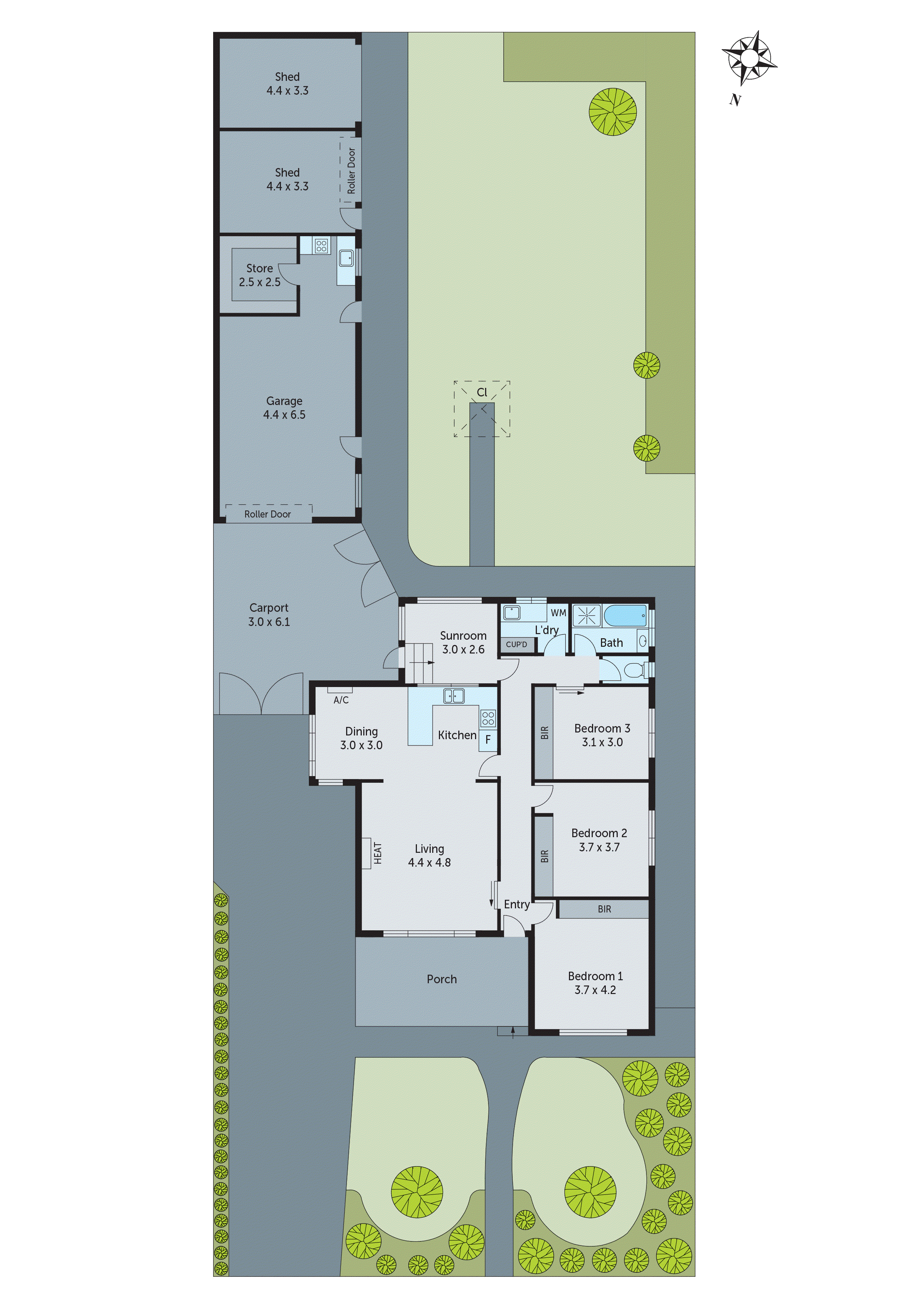 15 Vistula Avenue, Bell Park VIC 3215 - Floorplan