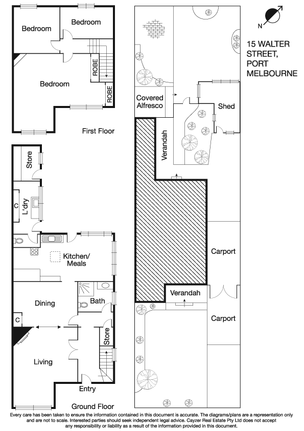 15 Walter Street, PORT MELBOURNE VIC 3207 - Floorplan