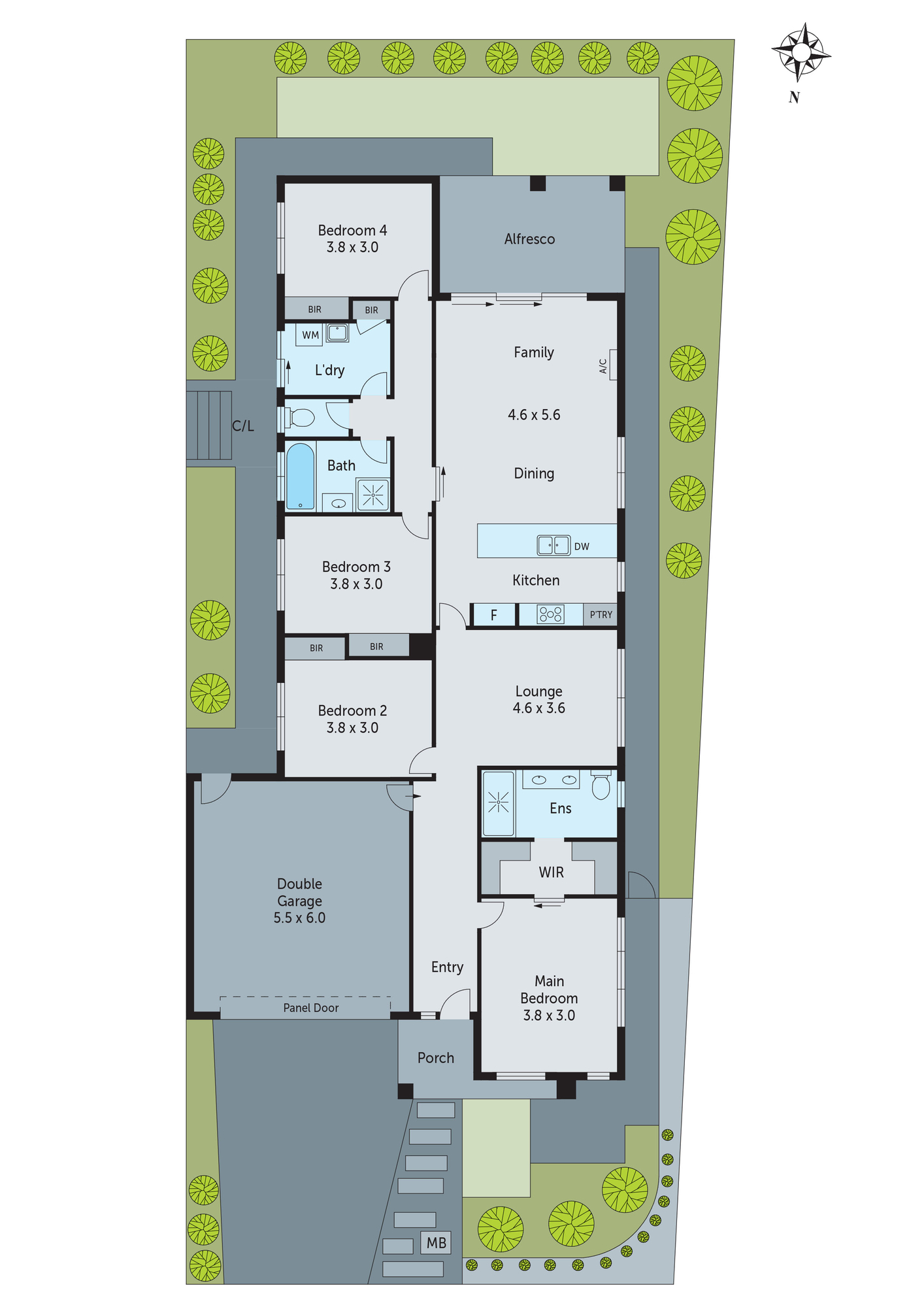 15 Whitfords Drive, Armstrong Creek VIC 3217 - Floorplan