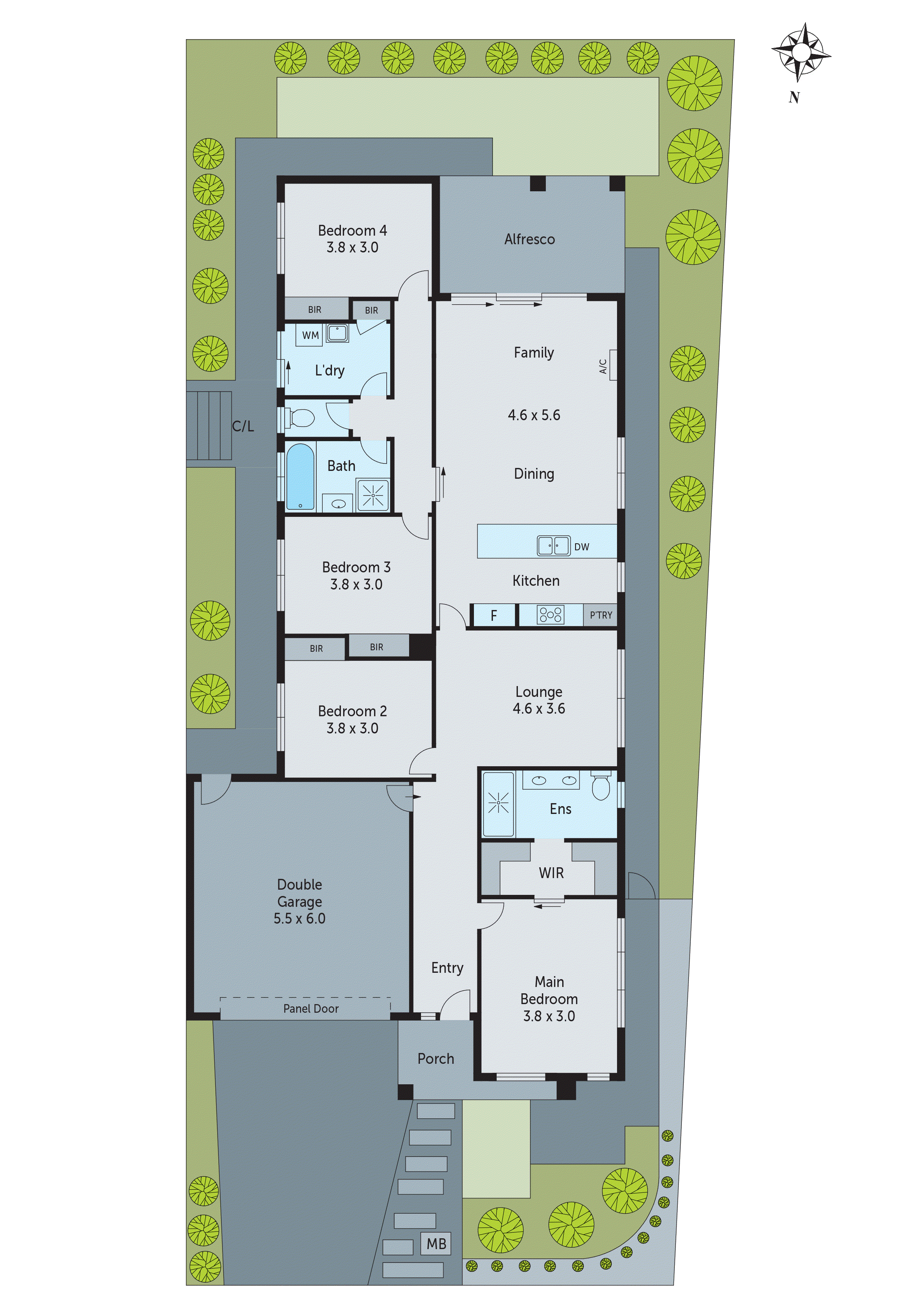 15 Whitfords Drive, Armstrong Creek VIC 3217 - Floorplan