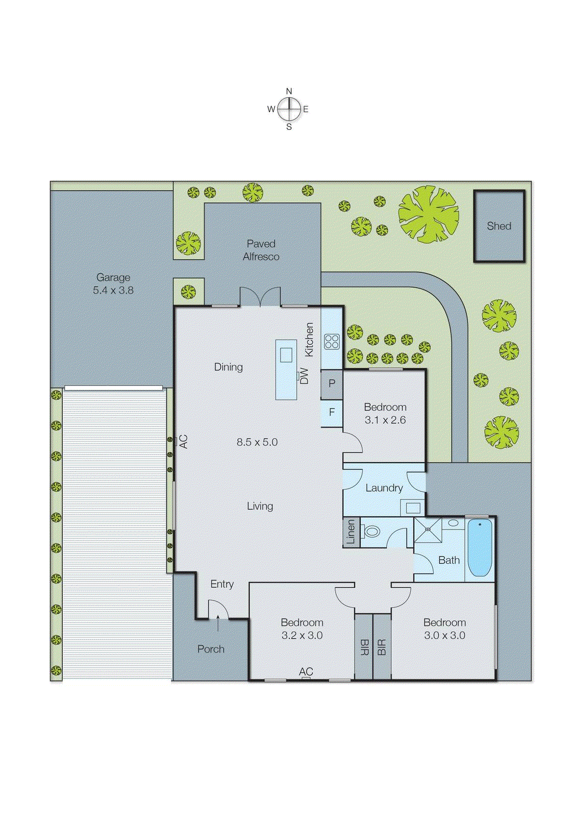15 Widdop Crescent, Hampton East VIC 3188 - Floorplan