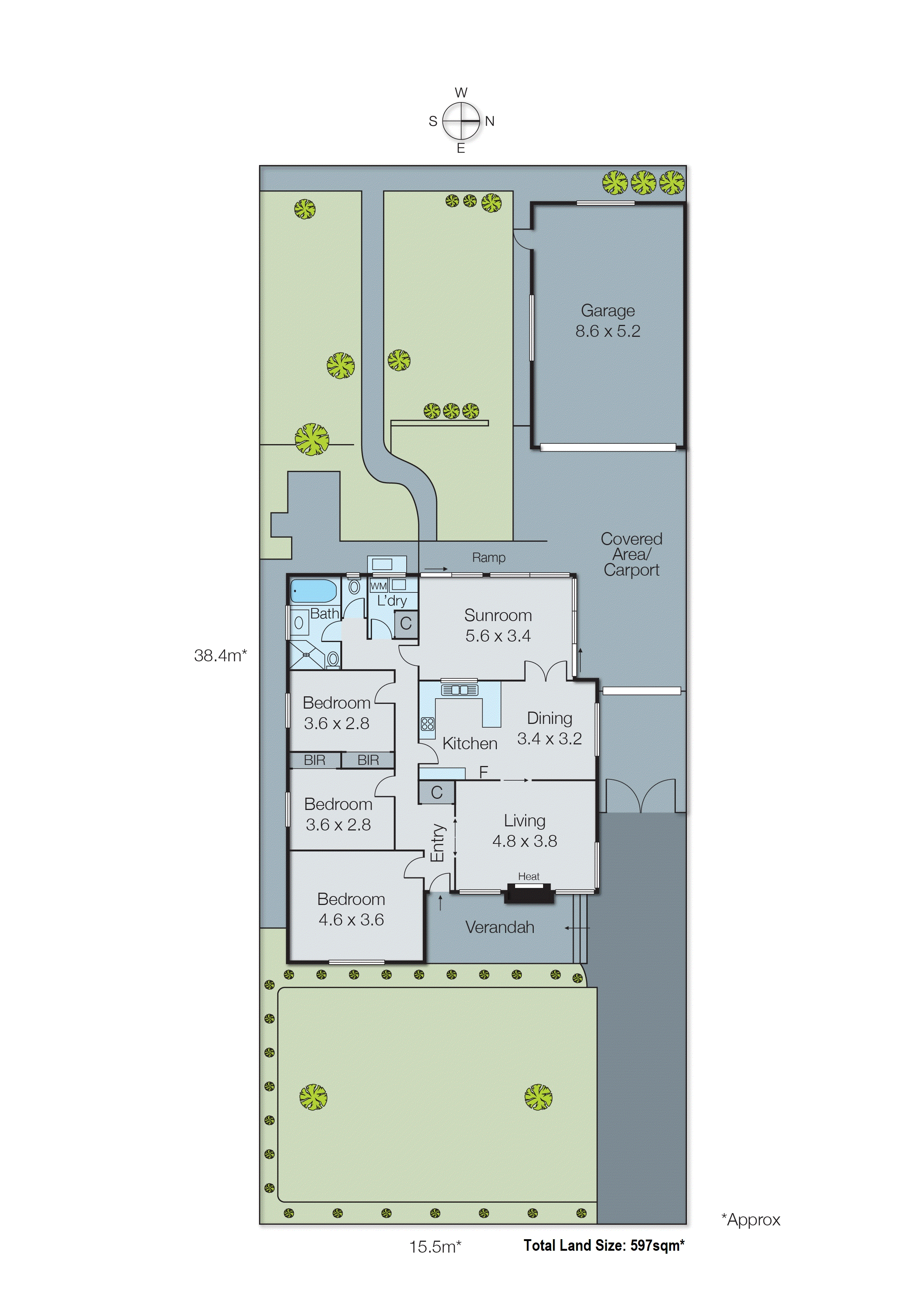 15 Wimmera Street, Moorabbin VIC 3189 - Floorplan