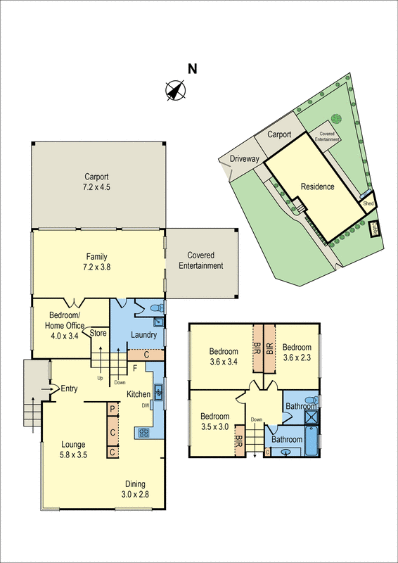 15 Yackatoon Avenue, Aspendale VIC 3195 - Floorplan