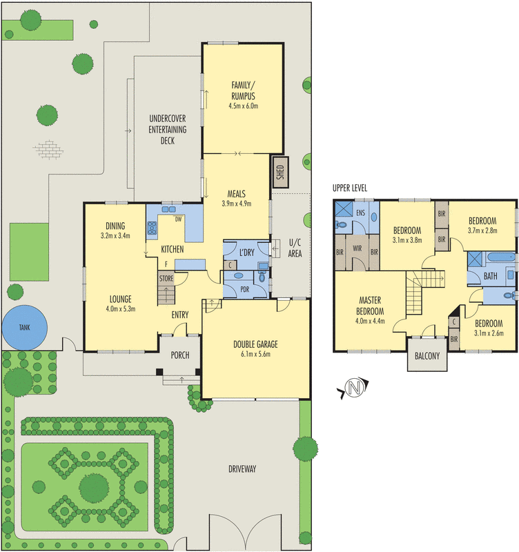15 Yarra Court, Oakleigh South VIC 3167 - Floorplan