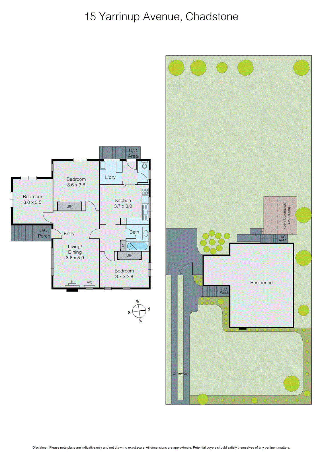 15 Yarrinup Avenue, Chadstone VIC 3148 - Floorplan
