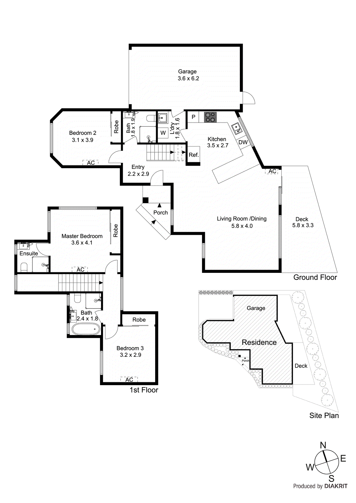 1/5 Yileen Court, Ashwood VIC 3147 - Floorplan