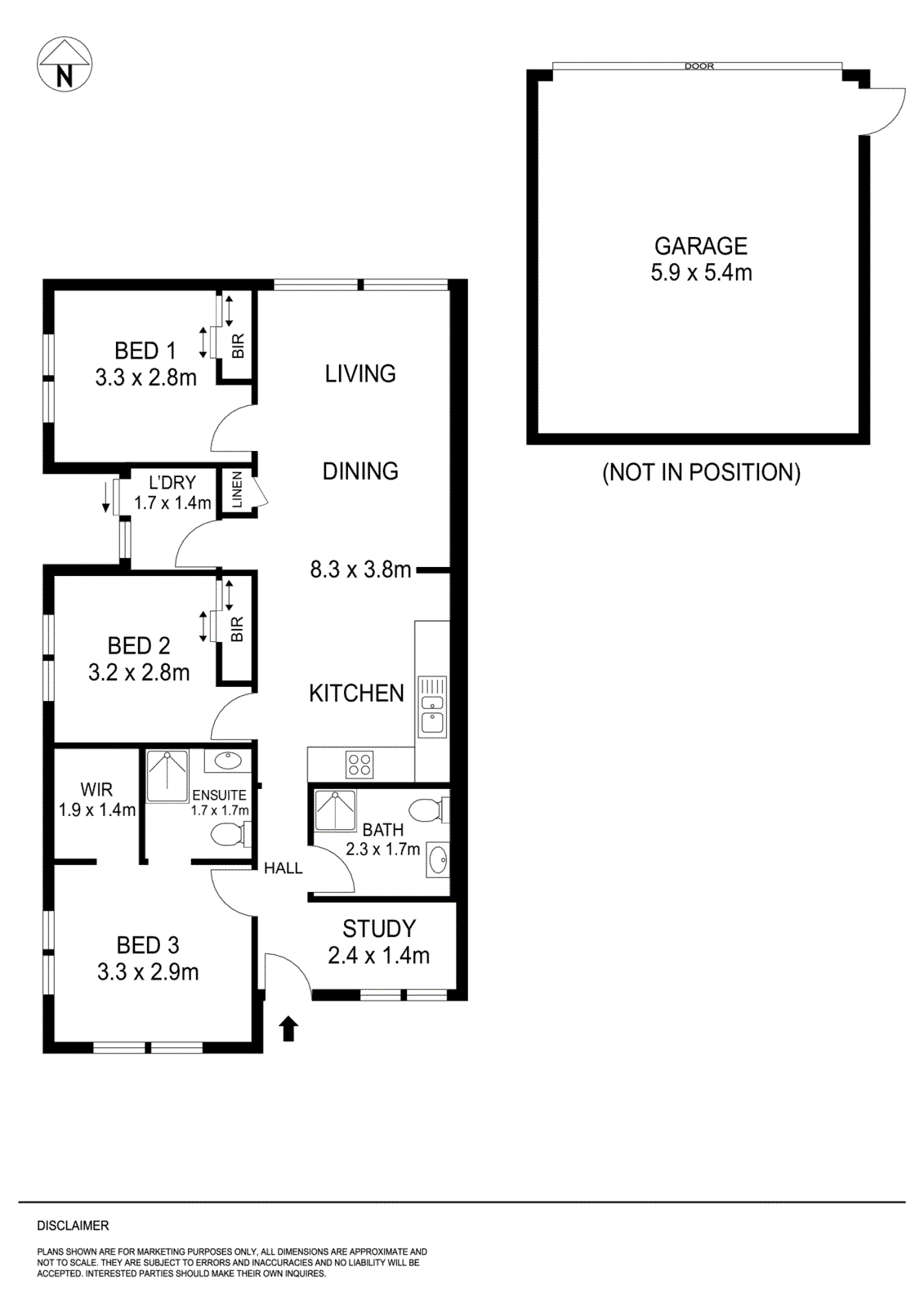 15 Zinnia Lane, Bonshaw VIC 3352 - Floorplan