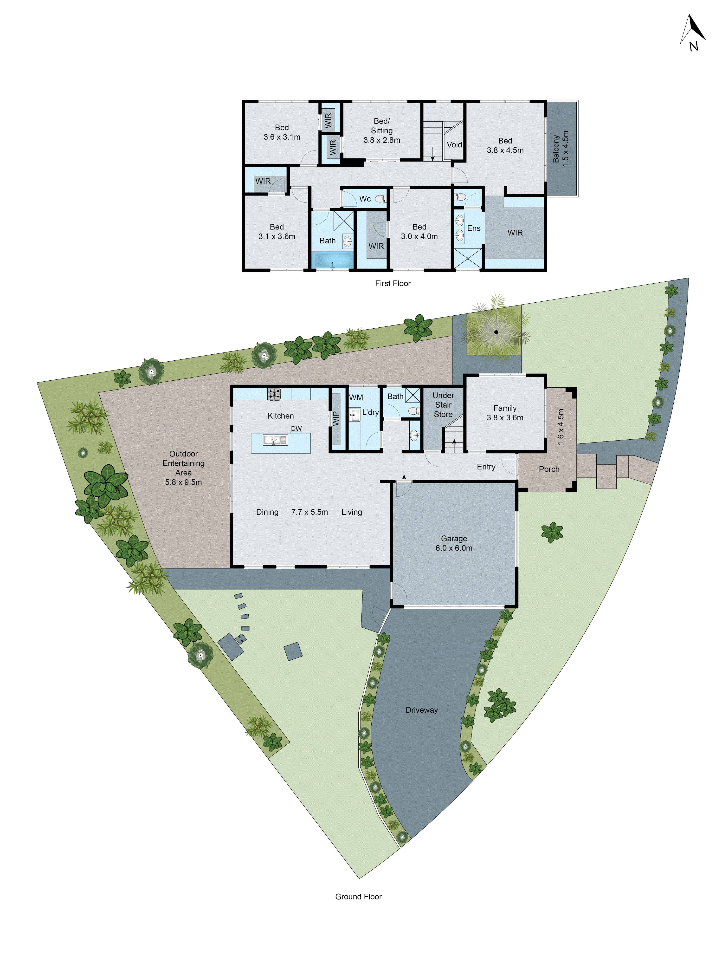 150-152 Rossack Drive, Waurn Ponds VIC 3216 - Floorplan