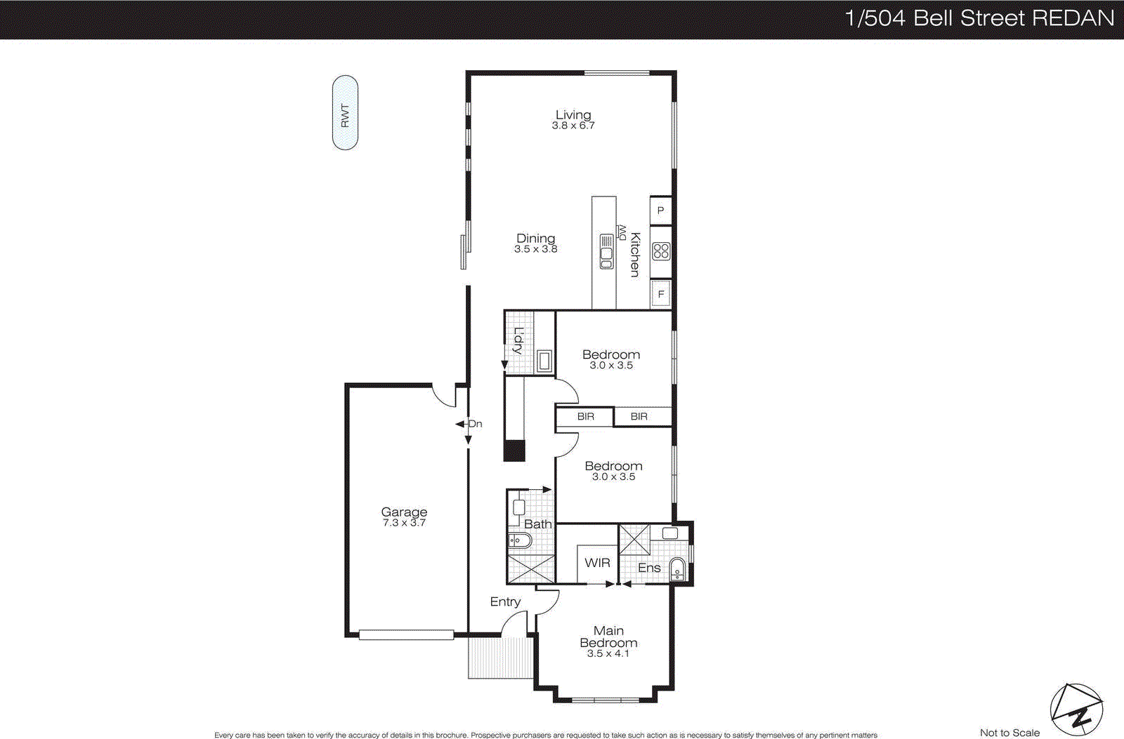 1/504 Bell Street, Redan VIC 3350 - Floorplan